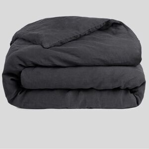 Parachute Linen Charcoal Duvet Cover King